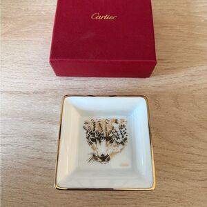 Cartier Panther Motif Trinket Tray